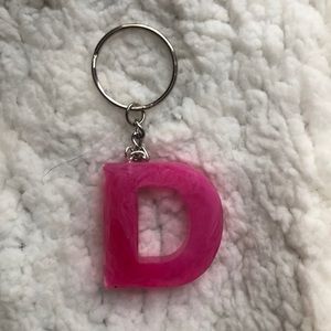 Letter D keychain!!